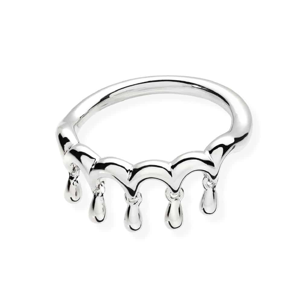 Waterfall 5 Drip Ring Saint Gyles Jewellers